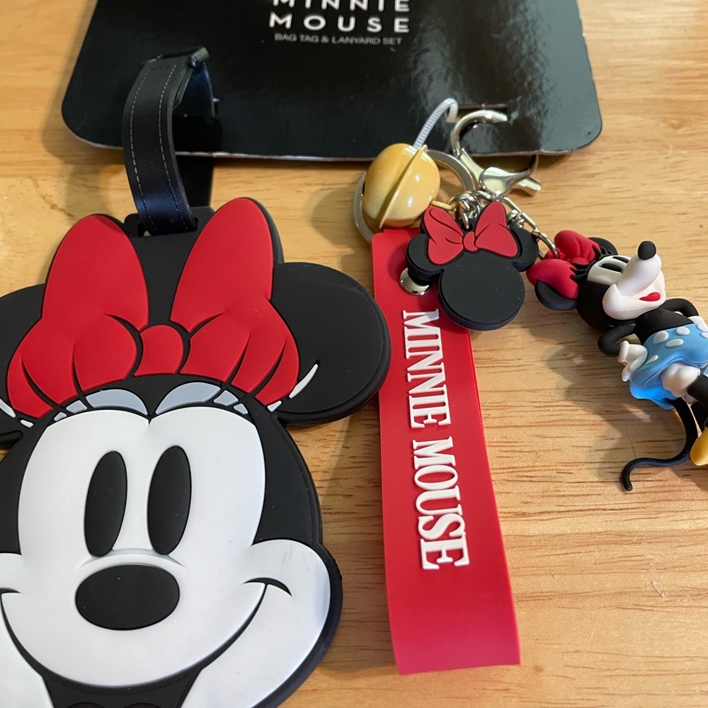 Disney Minnie Mouse Red and Black Bag Accessories
